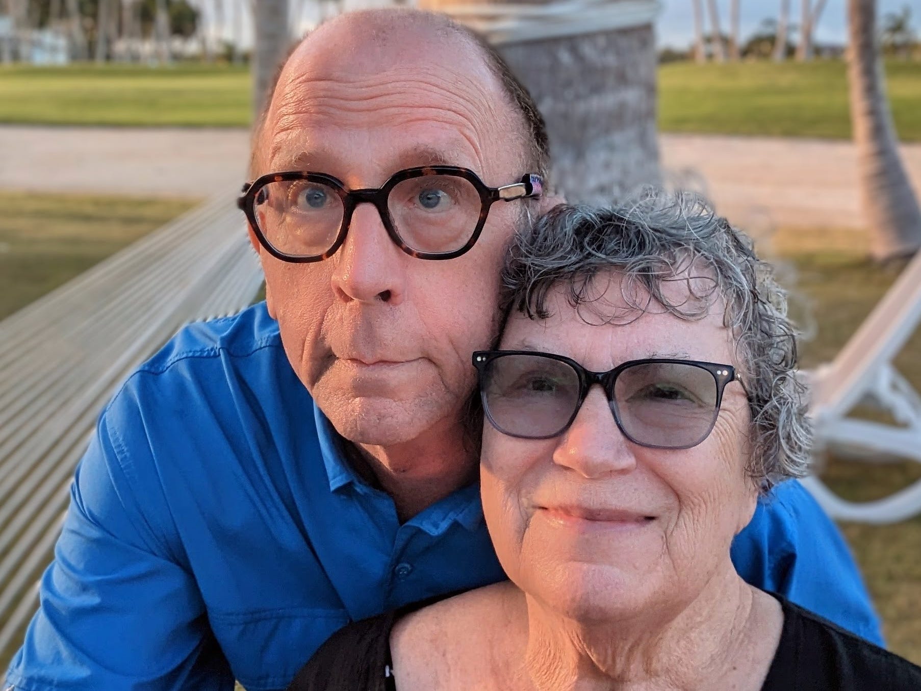 Orrin Onken and his wife.