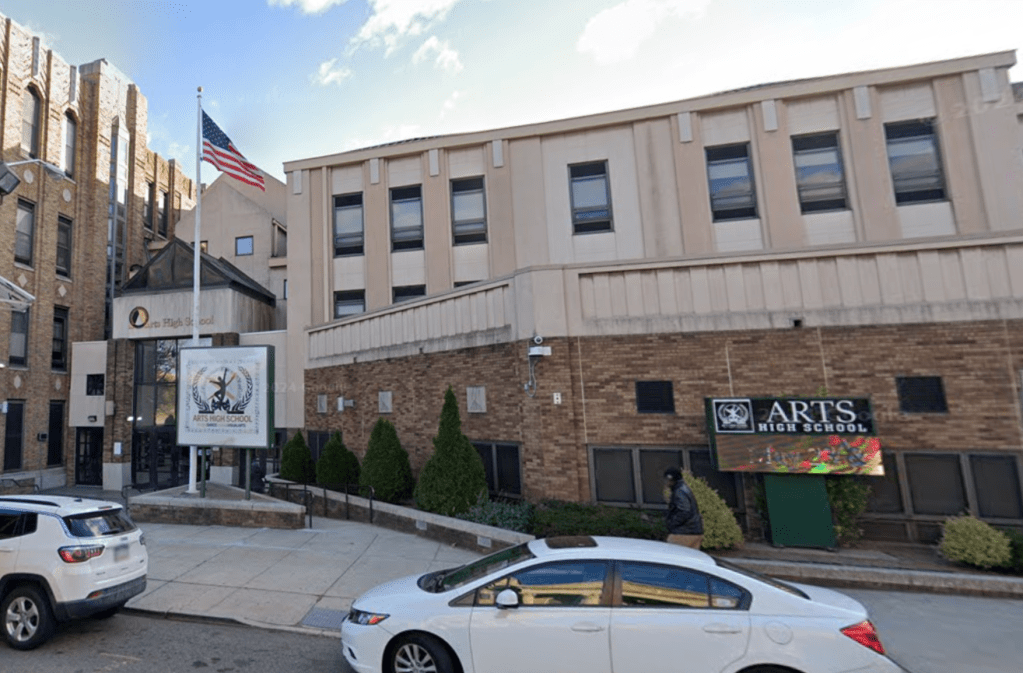 Arts High School in Newark, New Jersey.