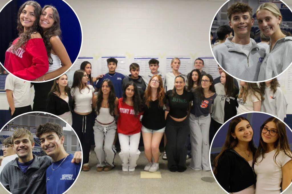 NY high school boasts whopping 15 sets of twins set to graduate: ‘There’s just something in the water’