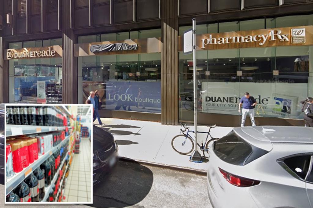 NYC Duane Reade security guard stabbed while trying to stop shoplifter from stealing soda