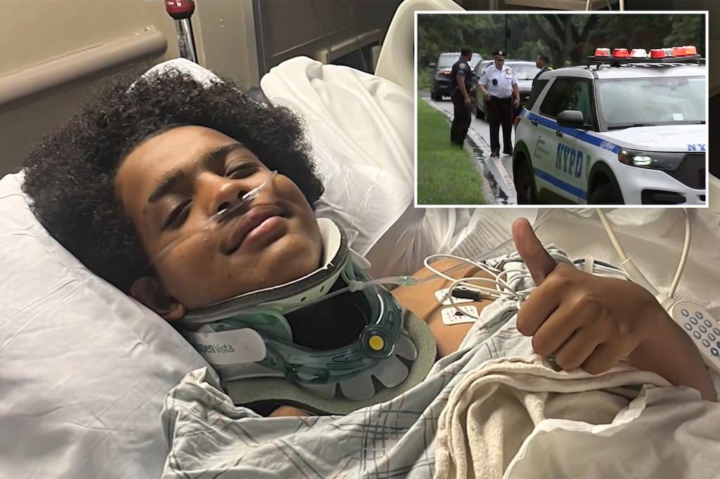 NYC teen describes horrifying moment he was struck by lightning in Central Park: ‘Apparently, I’m pretty lucky’