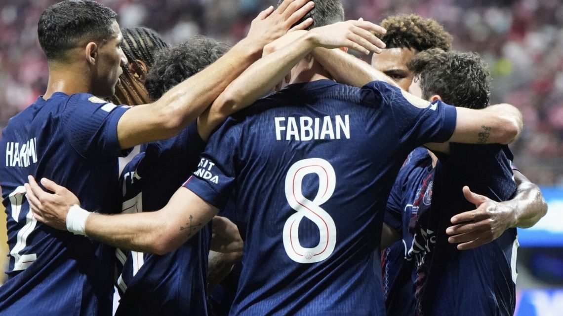 Neves scores twice and Paris Saint-Germain routs Messi’s Inter Miami 4-0 at Club World Cup