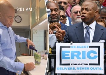 New York Mayor Eric Adams is slowly morphing into an influencer on ‘crucial’ social media as he seeks re-election