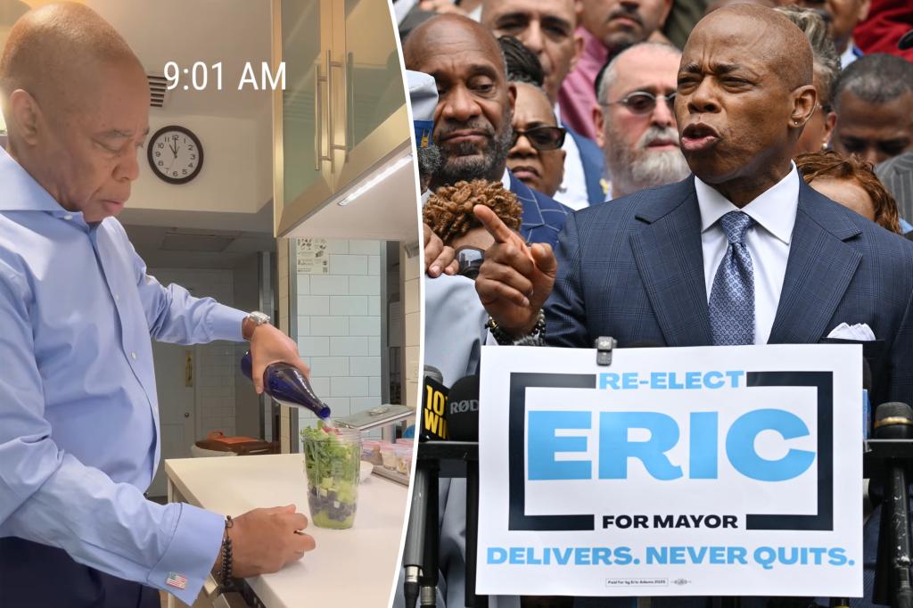 New York Mayor Eric Adams is slowly morphing into an influencer on ‘crucial’ social media as he seeks re-election