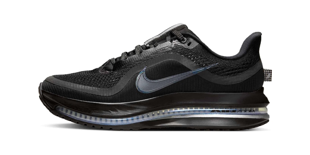 Nike Pegasus Premium Surfaces in “Black/Metallic Silver”