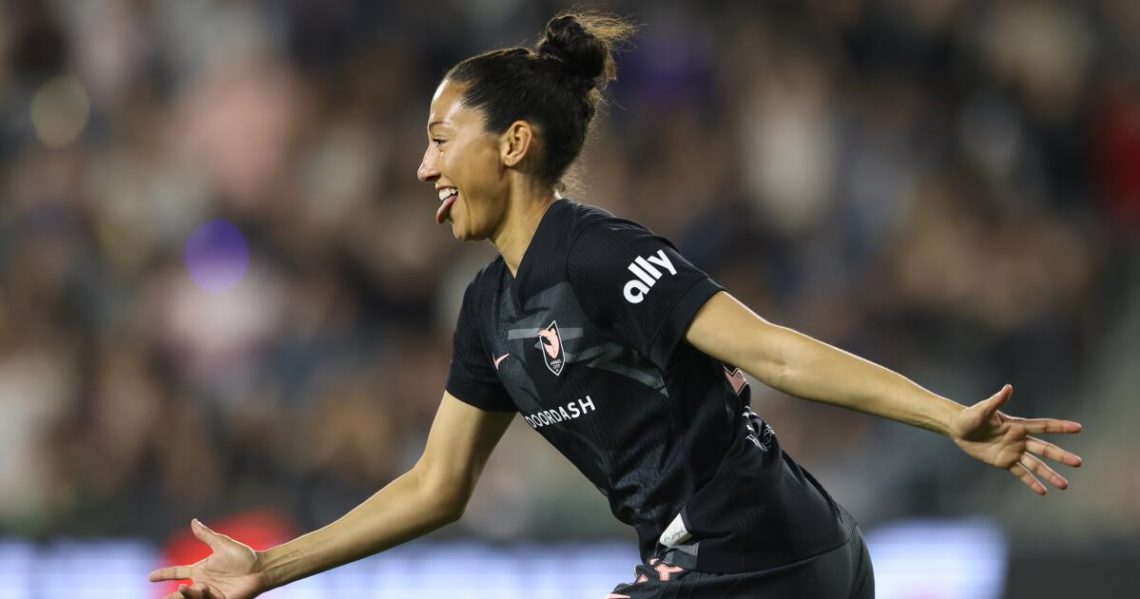 Not done yet: Christen Press embracing her role as Angel City’s elder stateswoman