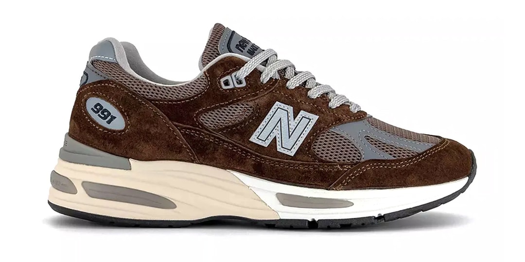 Official Look at the New Balance 991v2 “Brown/Grey”