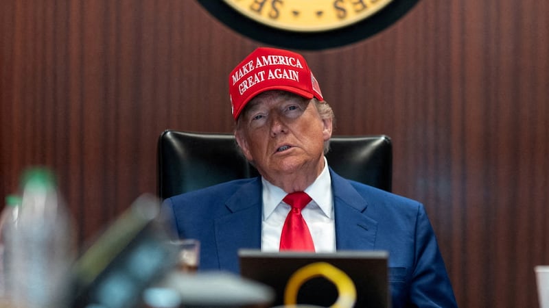 Donald Trump holds a meeting in the Situation Room at the White House in Washington, D.C., U.S. June 21, 2025.