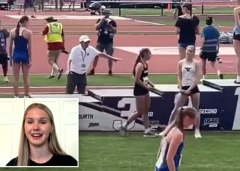 Oregon track star who refused to share podium with trans athlete reveals alleged conversation with officials after protest