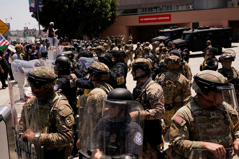 Trump activated 4,000 National Guard members and 700 Marines against Newsom's wishes.