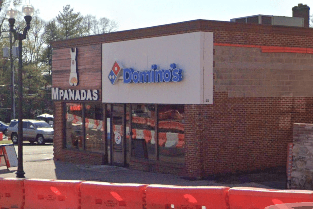 The closest Domino's Pizza to the Pentagon in Arlington, Virginia.