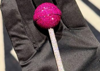 Playboi Carti Unveils Dazzling Diamond Lollipop by Alex Moss