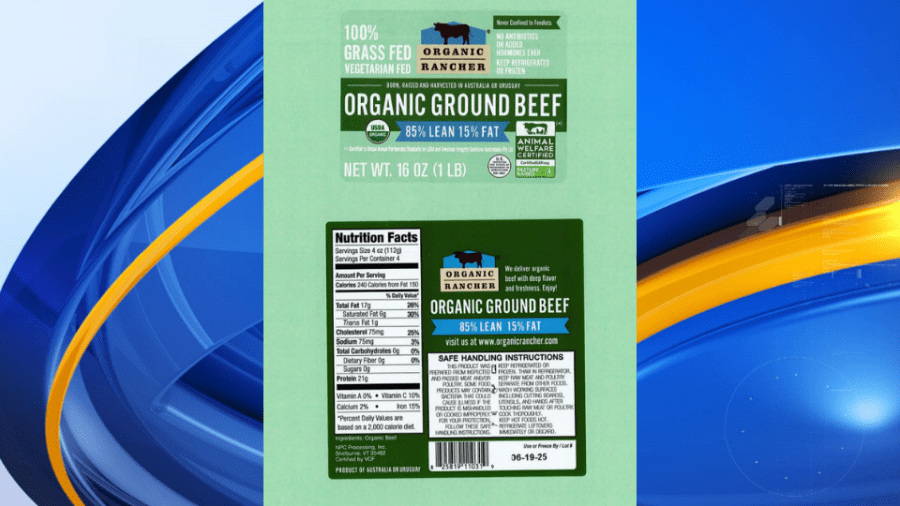 Public health alert issued for ground beef sold nationwide possibly contaminated with E. coli