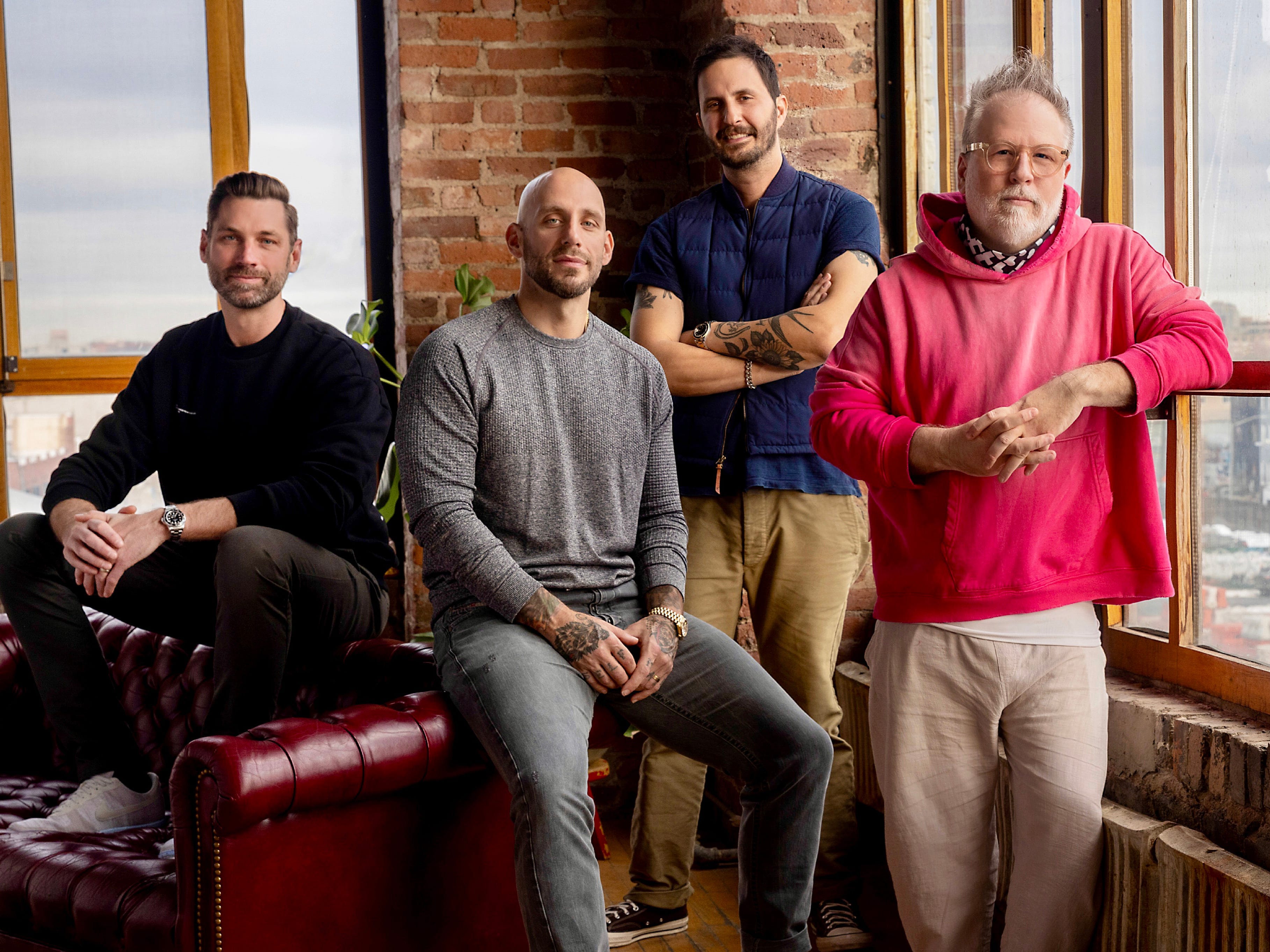 Slip.stream founders Dan Demole, Anthony Martini, Jesse Korwin, and David Carson.
