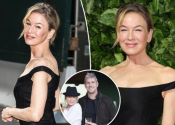Renée Zellweger hits the red carpet solo as Ant Anstead stays in rich California divorcee’s home