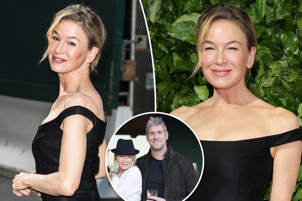 Renée Zellweger hits the red carpet solo as Ant Anstead stays in rich California divorcee’s home