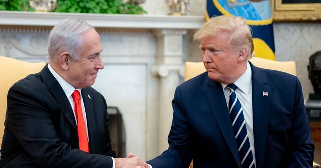 Report: Trump, Netanyahu Prepare Comprehensive Middle East Peace Plan