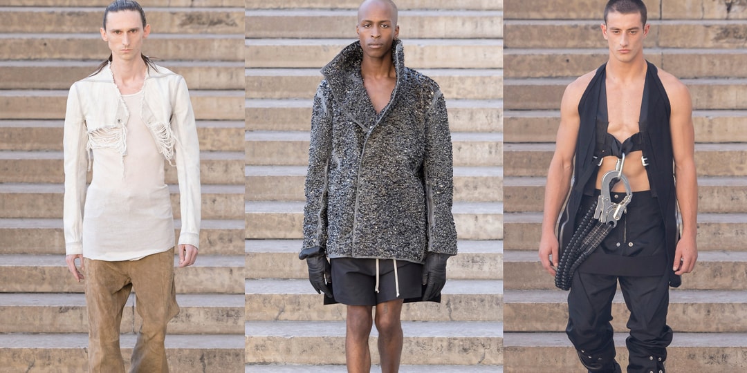 Rick Owens SS26 Is a Theatrical Retrospective
