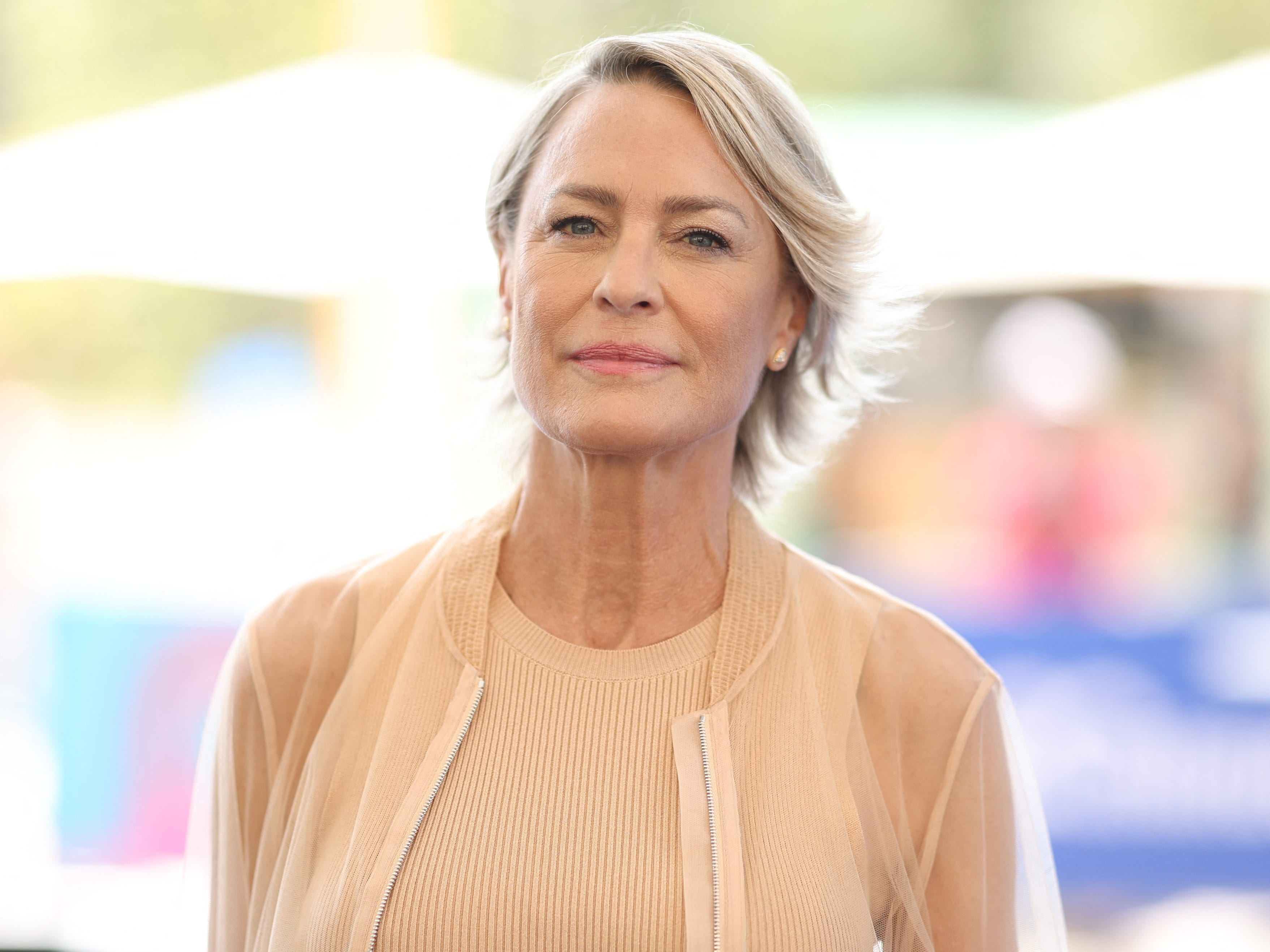 Robin Wright in a dress