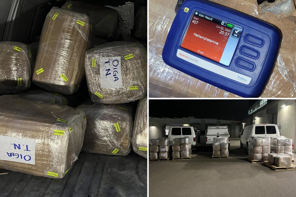 San Diego authorities arrest 3 illegal migrants allegedly involved in transporting more than $5M worth of meth