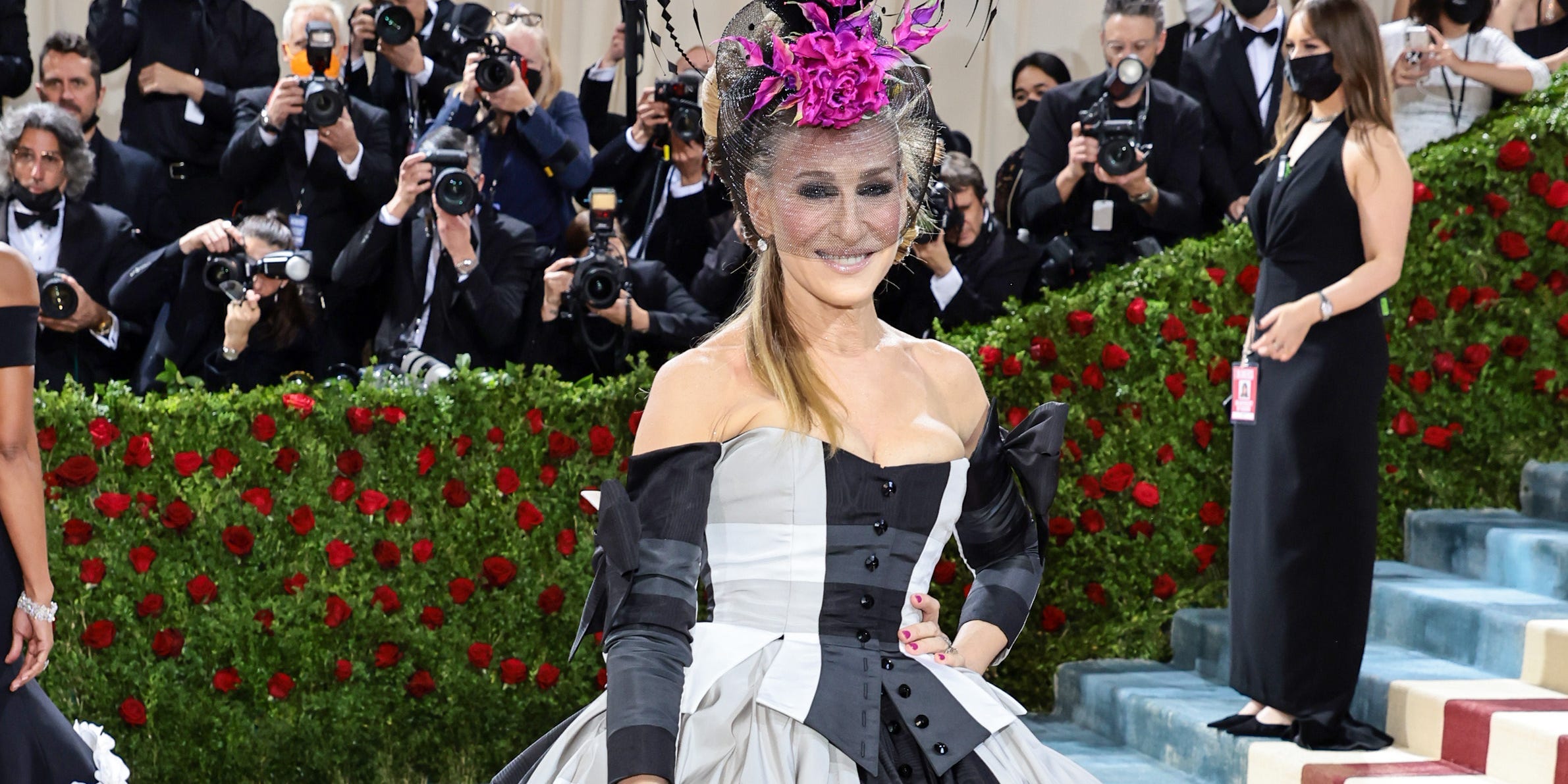 Sarah Jessica Parker attends the 2022 Met Gala.