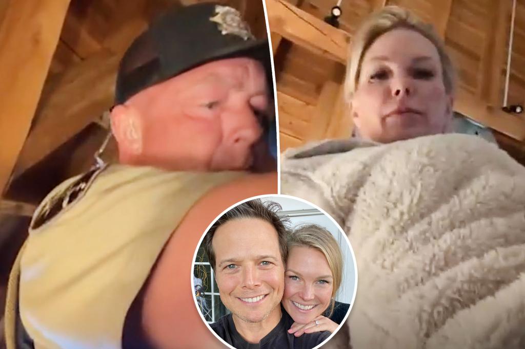 Scott Wolf’s estranged wife Kelley hospitalized, detained by police after claiming the actor’s been ‘abusing’ her