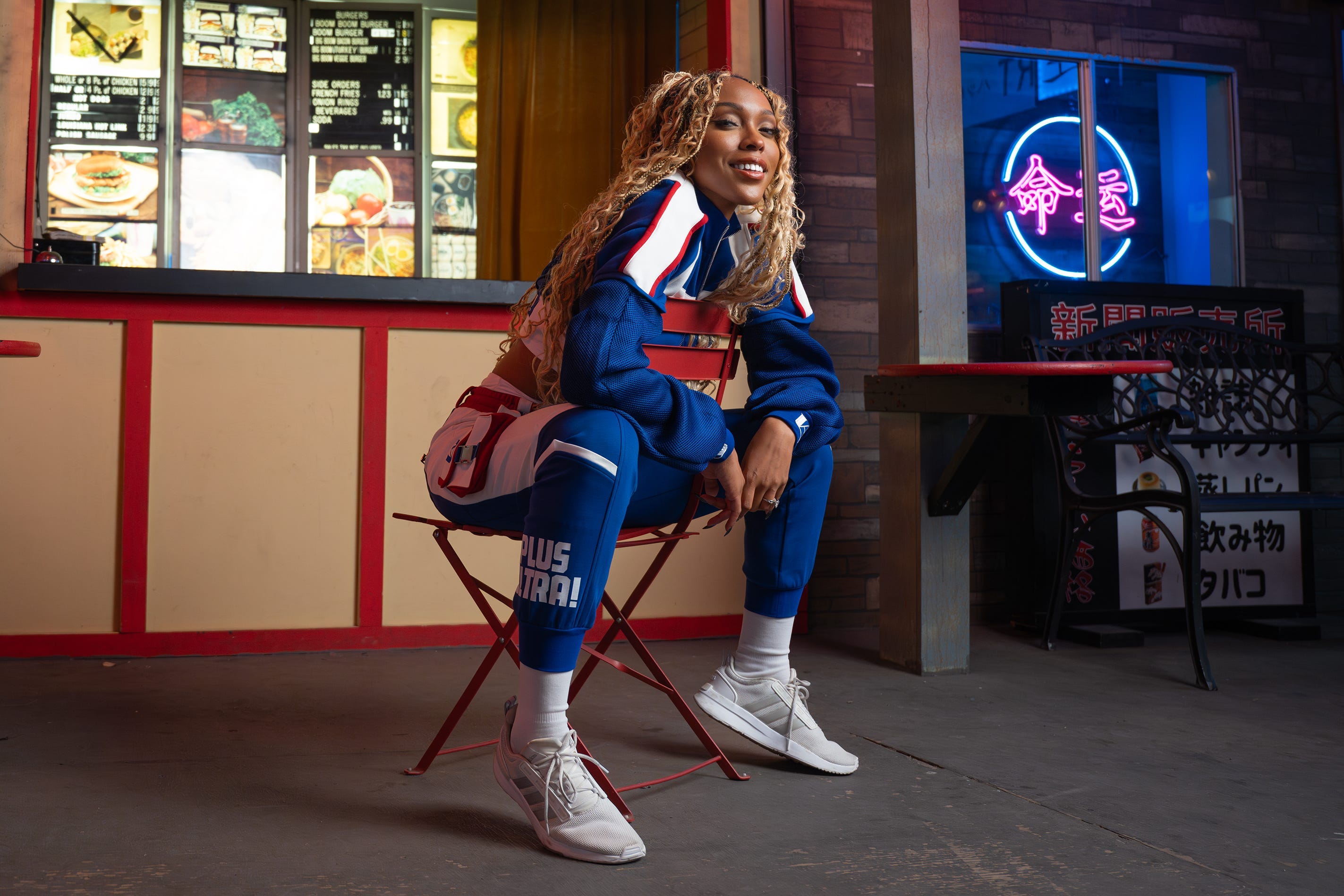 Jasmine James' new collection came in collaboration with anime-streaming platform Crunchyroll.