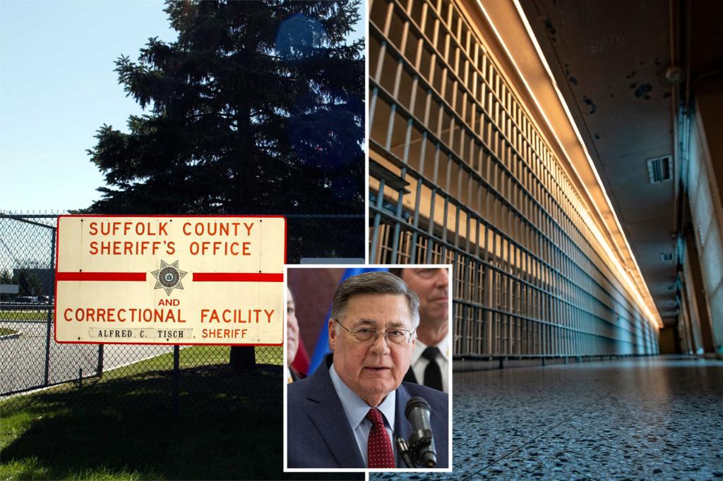 Suffolk jails forced to hold 125 prisoners set for transfer because of state chaos
