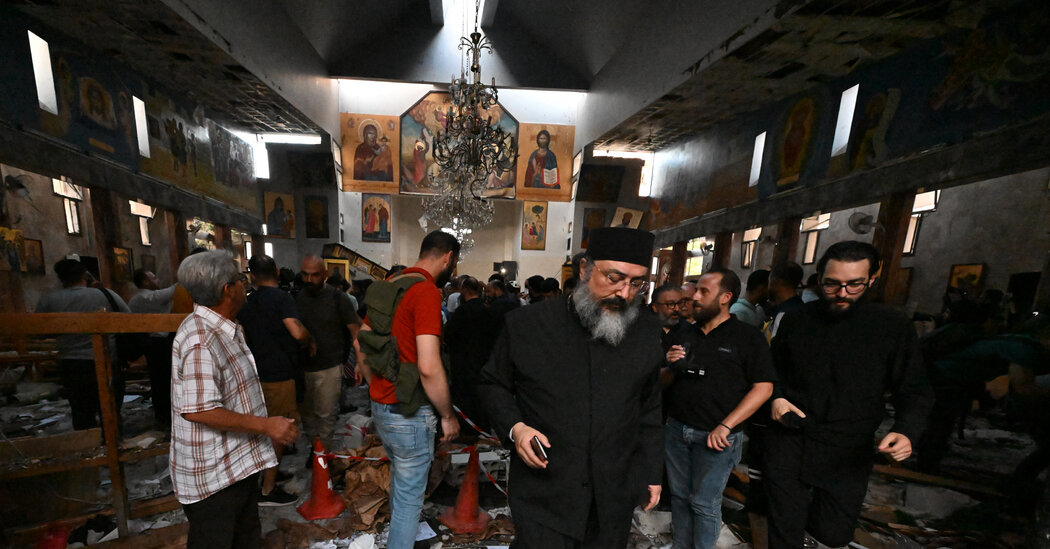 Suicide Bombing at Damascus Church Kills at Least 20