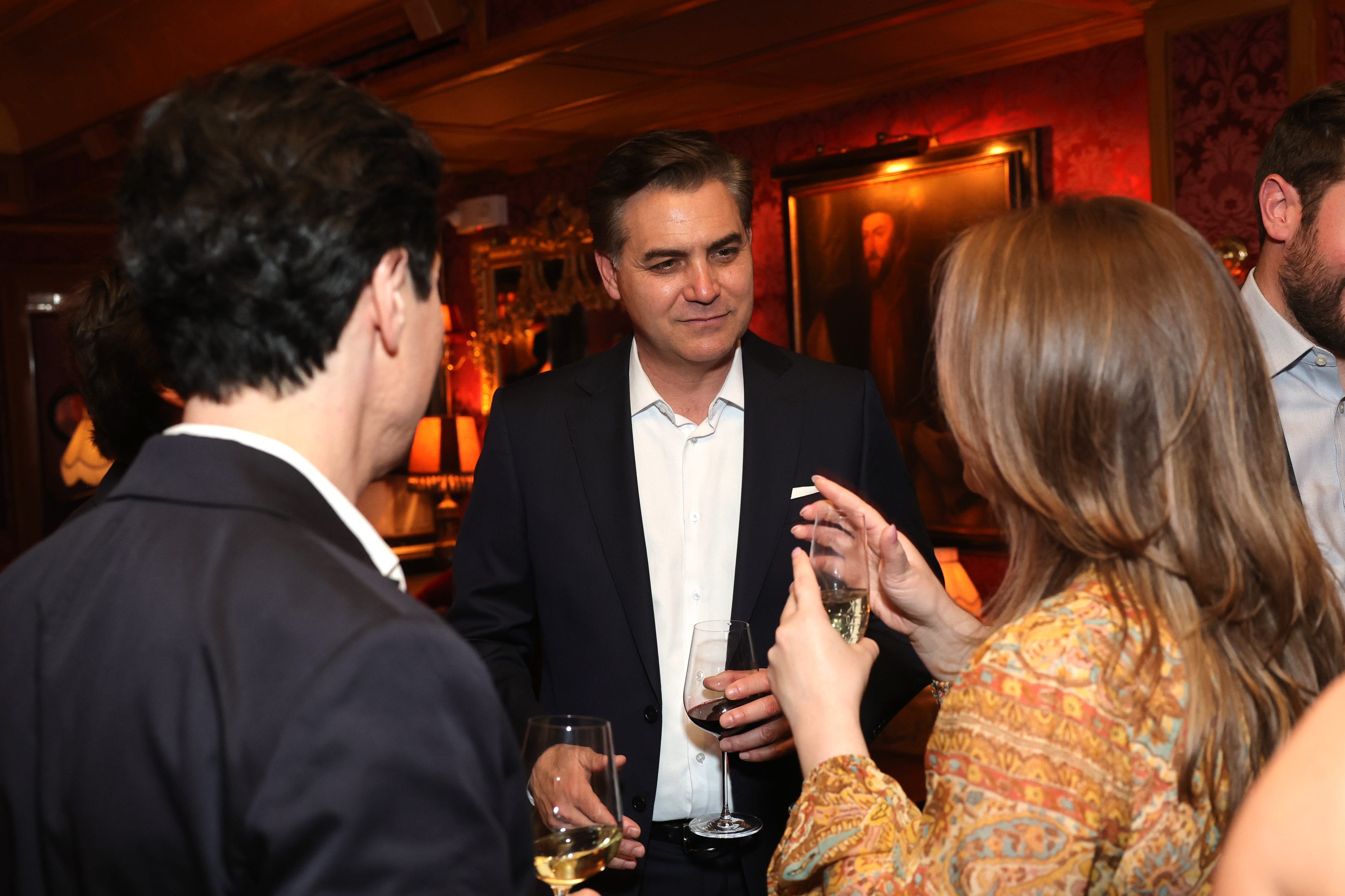 WASHINGTON, DC - APRIL 24: Jim Acosta attends UTA and Substack Present The New Order: A Dinner Celebrating the Next Era of Journalism at Minetta Tavern on April 24, 2025 in Washington, DC. (Photo by Stewart Cook/UTA via Getty Images)