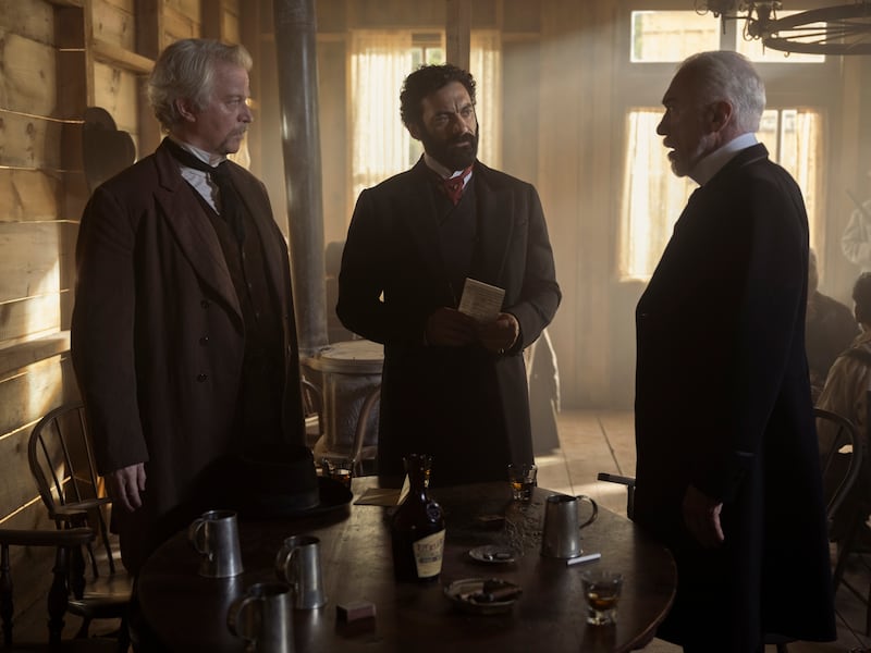 CJ Wilson, Morgan Spector and Patrick Page
