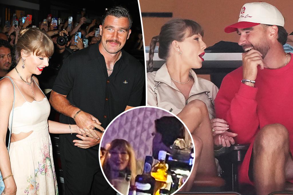 Taylor Swift all smiles as she supports Travis Kelce at training camp kickoff in Nashville