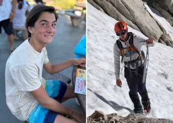 Teen hiker who hallucinated before 120-foot plunge taken off ventilator as recovery hits ‘giant milestone’ – but he’s not out of the woods