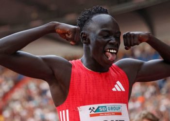 Teenage sprint sensation Gout Gout breaks his own 200m Australian record in first race abroad