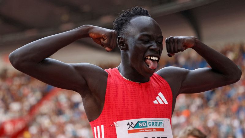 Teenage sprint sensation Gout Gout breaks his own 200m Australian record in first race abroad