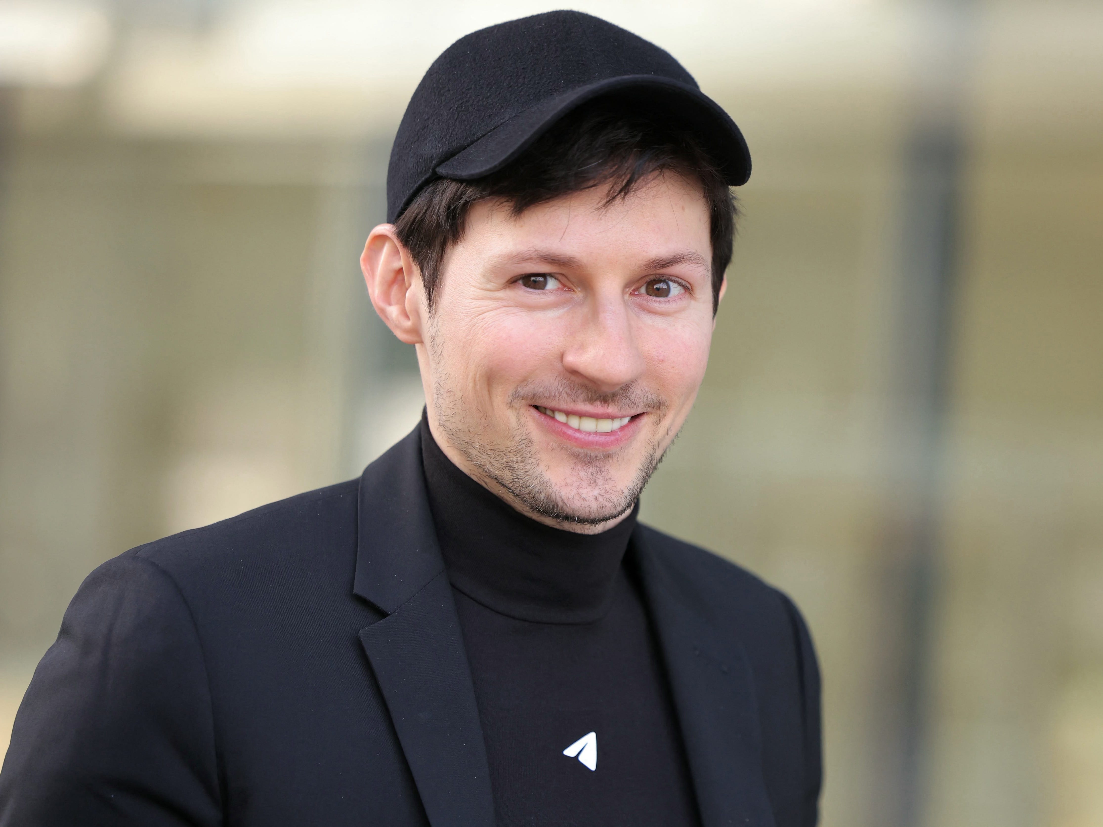 Pavel Durov, CEO and cofounder of Telegram, at the Paris courthouse for a hearing, in Paris on December 6, 2024.
