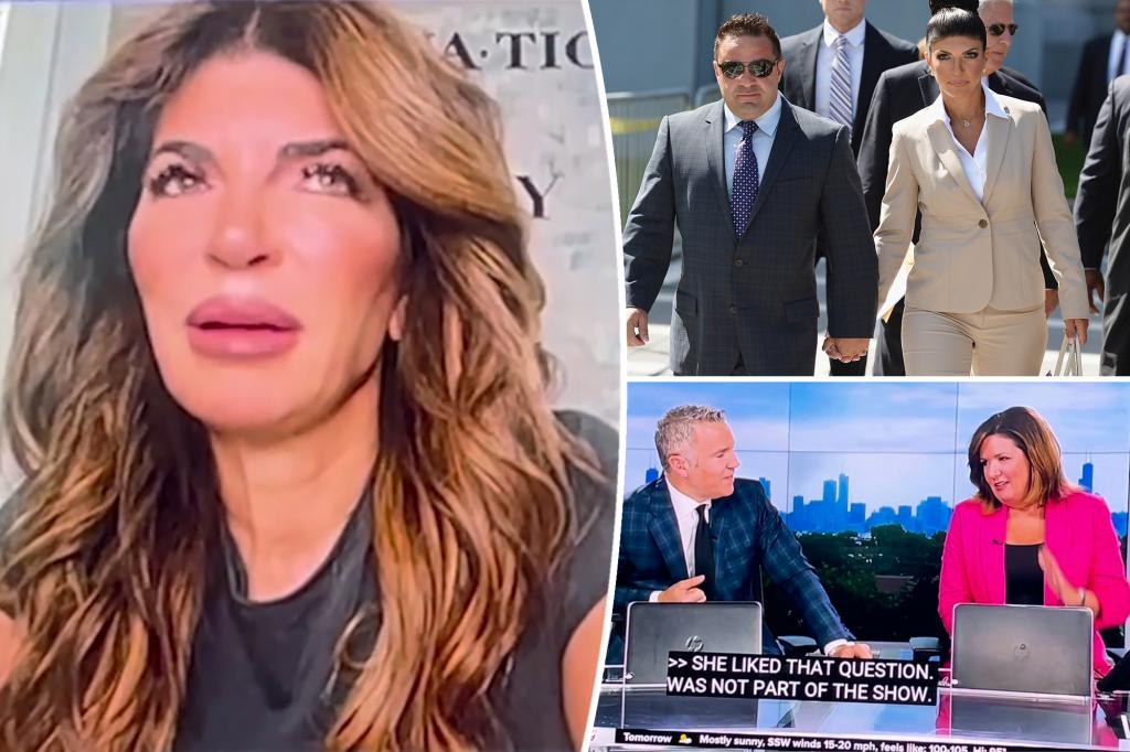 Teresa Giudice abruptly ends interview when asked about tax fraud