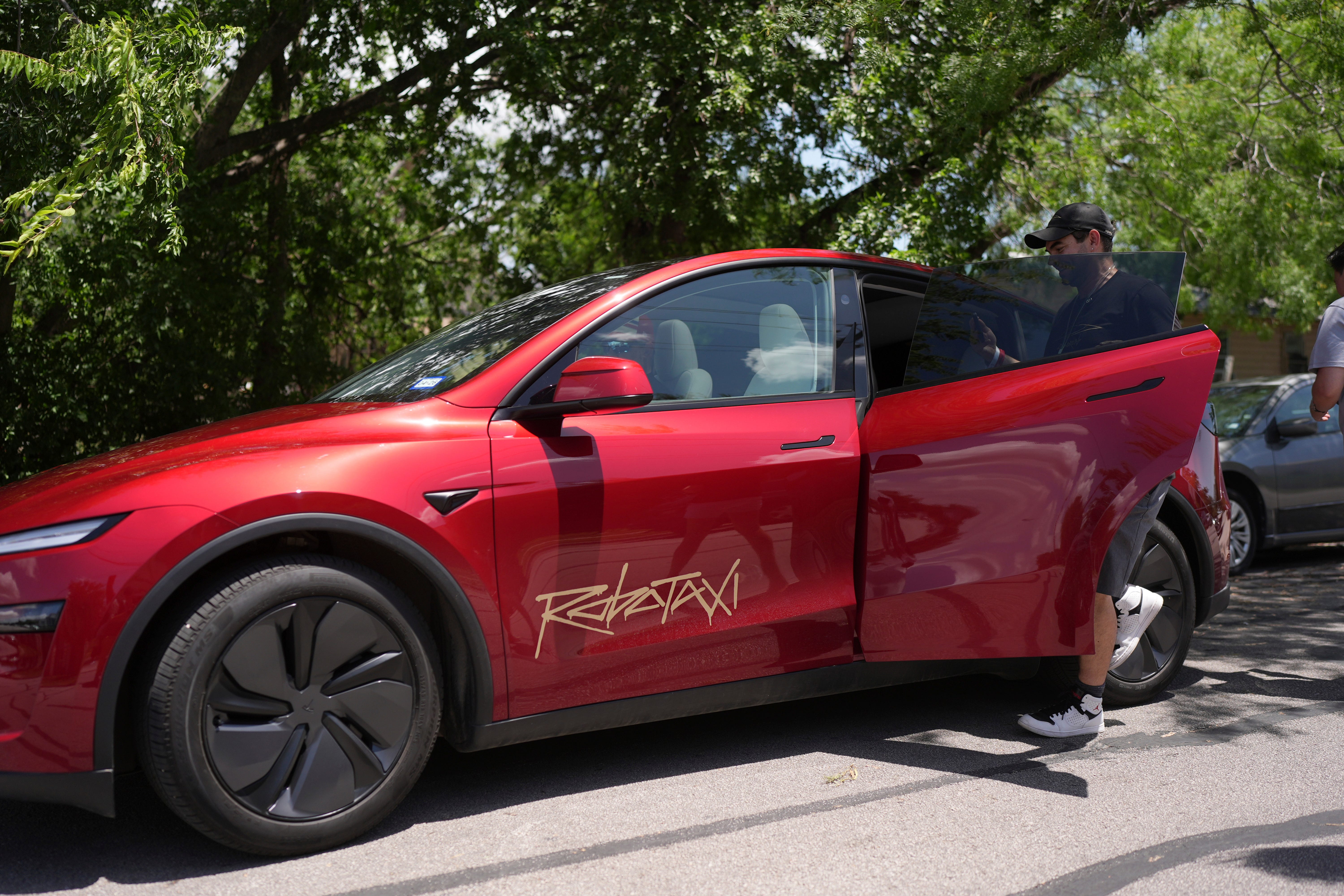 Tesla has been working on modified Model Ys for its Robotaxi program.