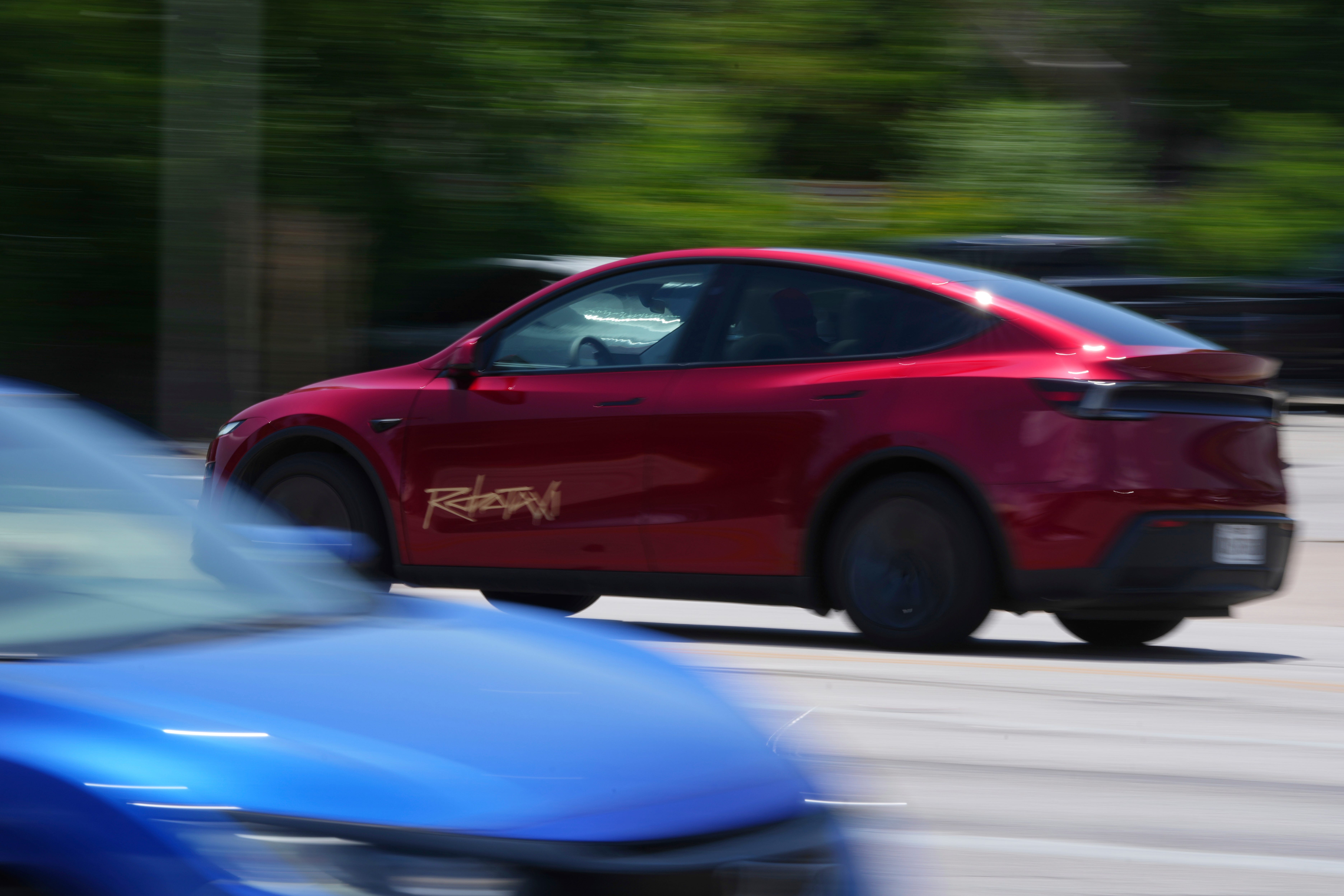 Tesla has been working on modified Model Ys for its Robotaxi program.