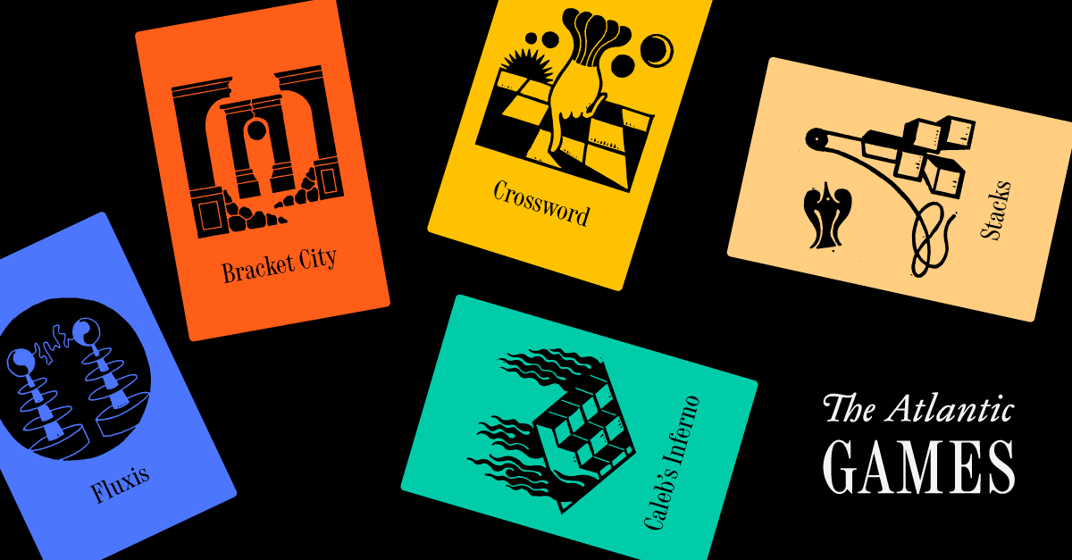 An illustration of The Atlantic's new games