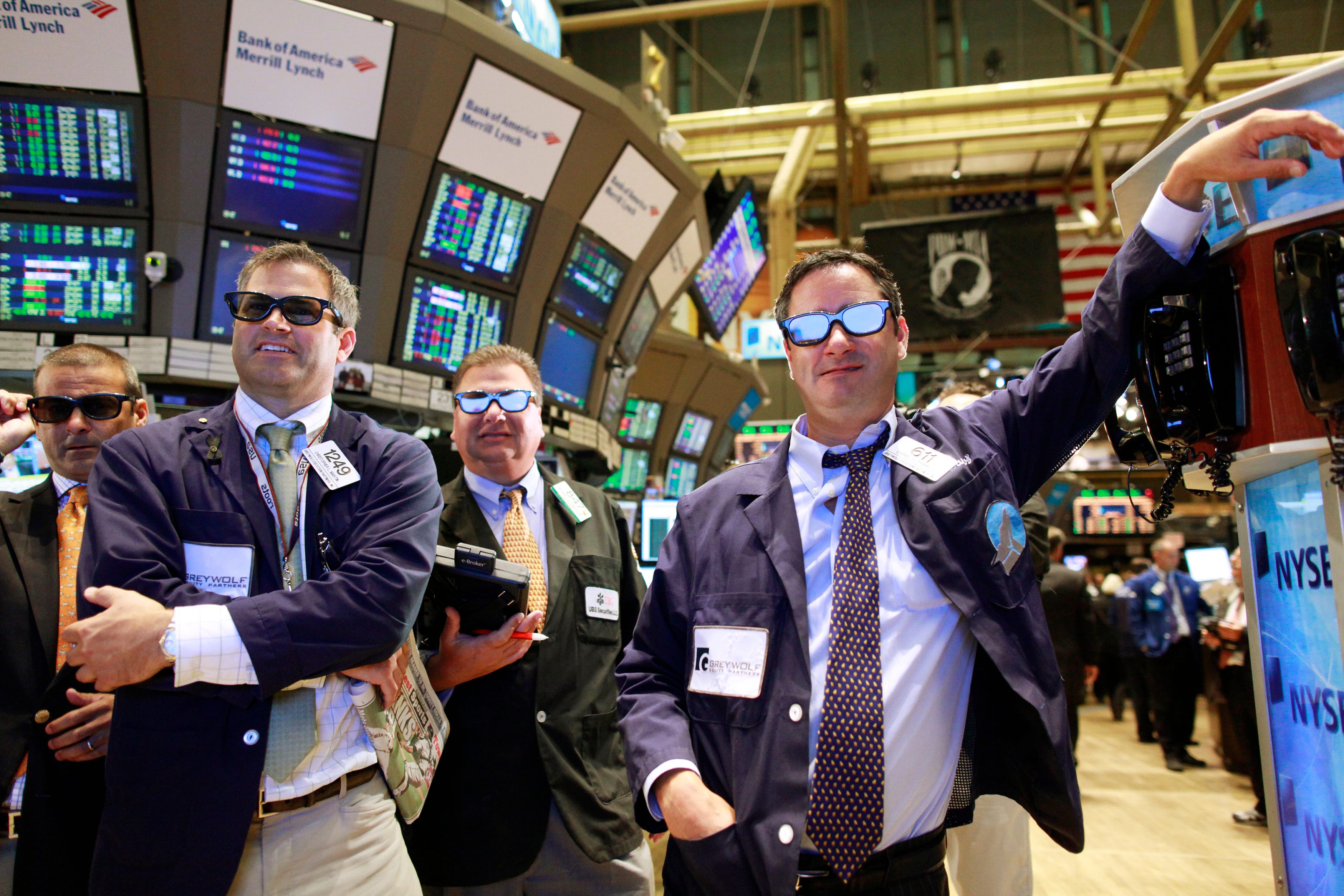 wall street traders
