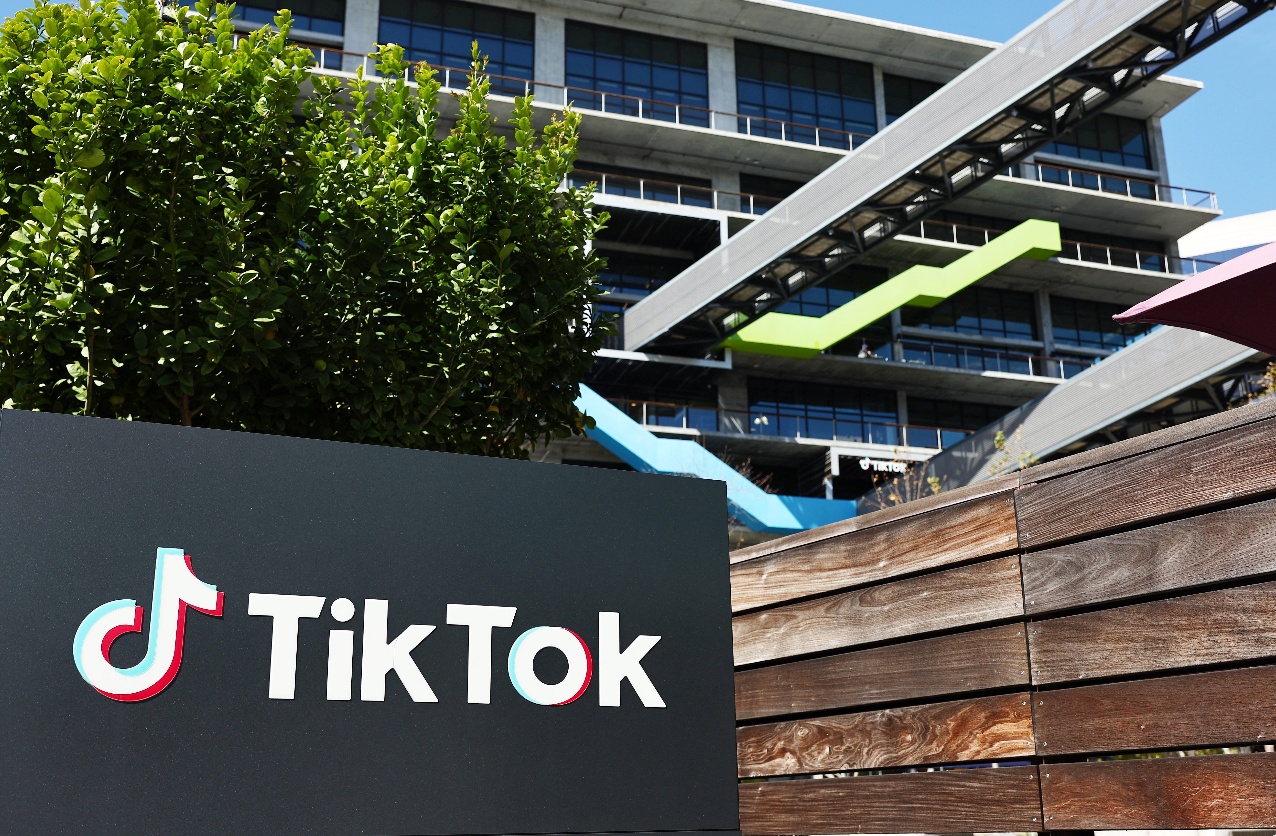 TikTok sign