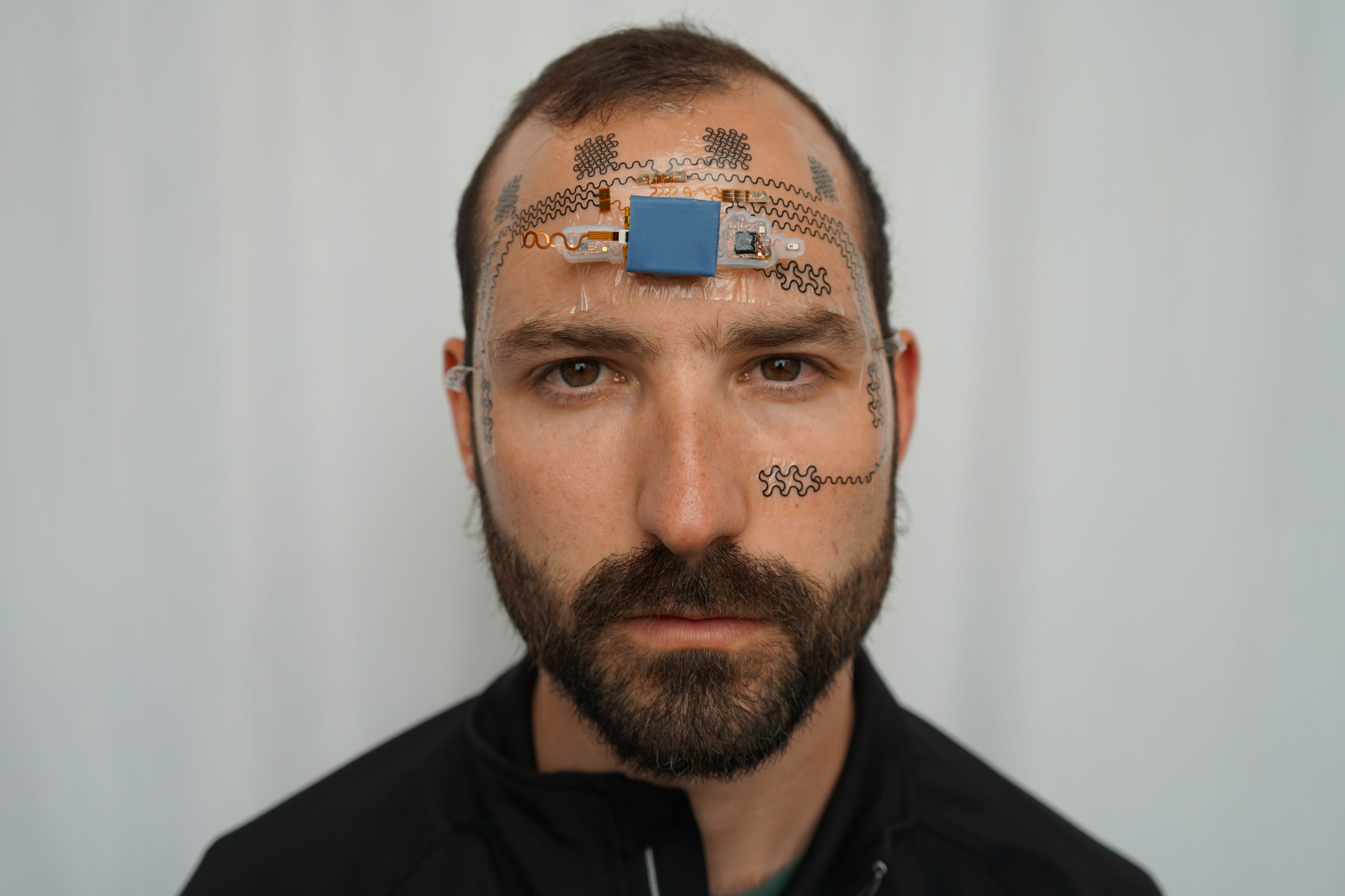 Researchers at the University of Texas at Austin developed a wireless electronic tattoo