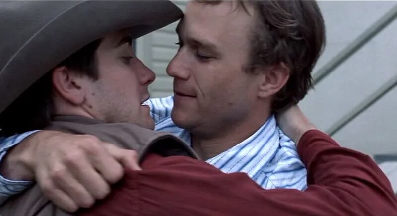Jake Gyllenhaal and Heath Ledger