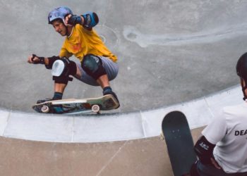 The ‘Deathracers’ key to staying young? Skateboarding into your 60s and beyond
