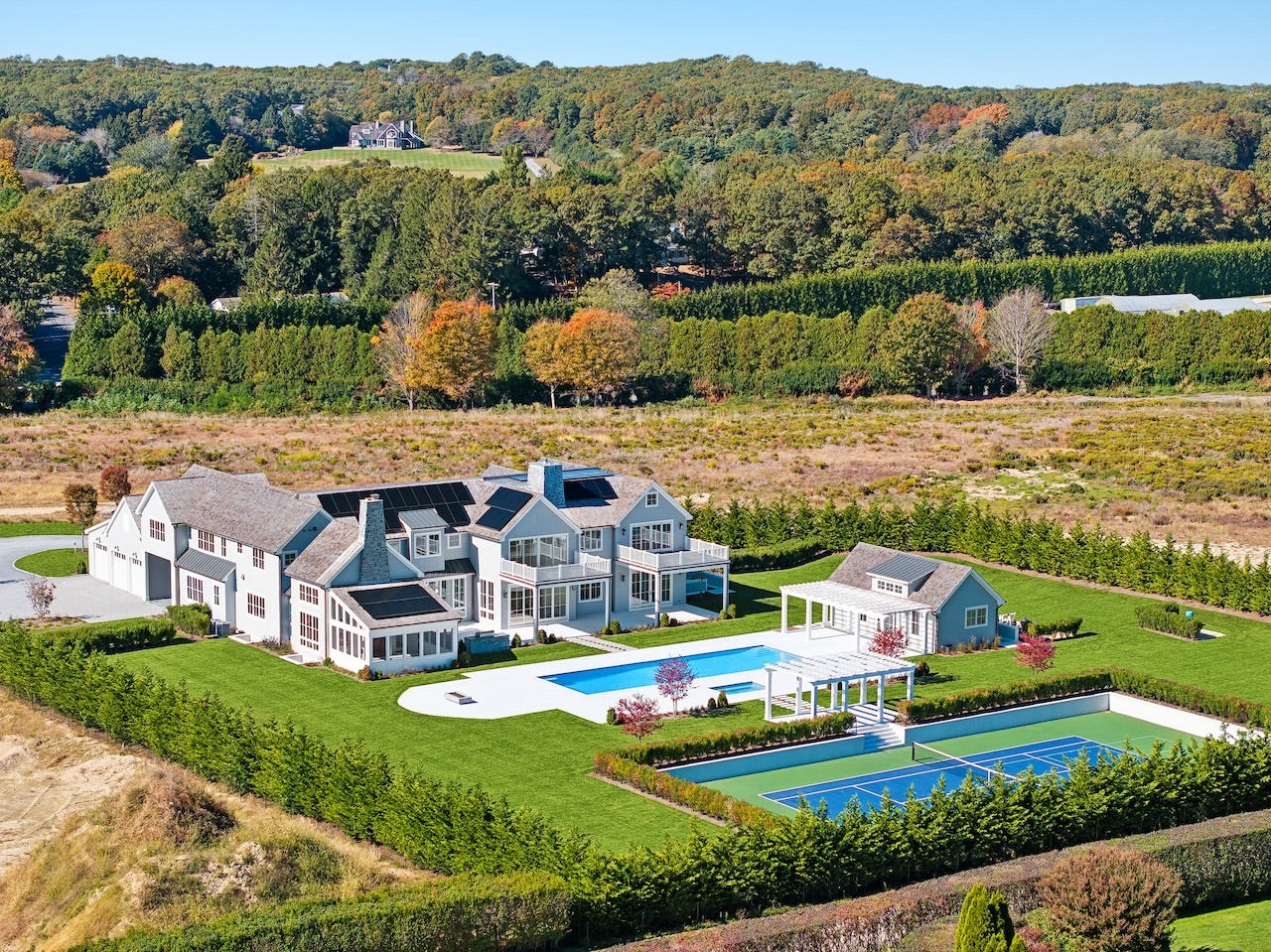 A Bridgehampton home that sold for more than $14 million in May 2025.