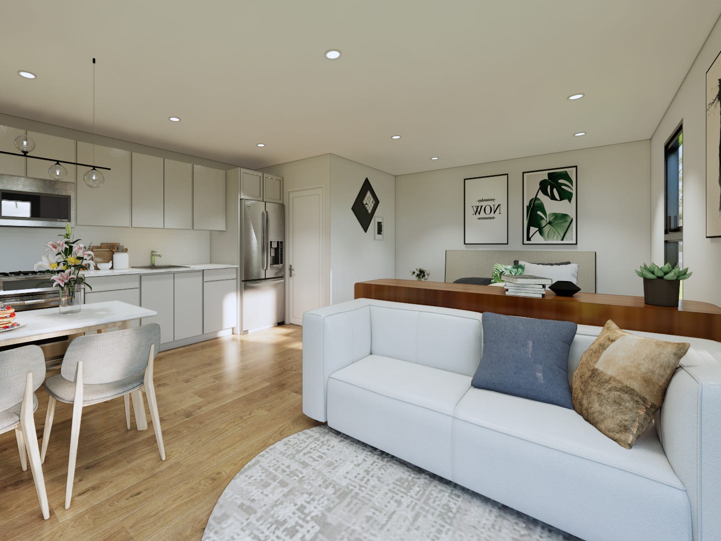 Interior of Hapi Homes
