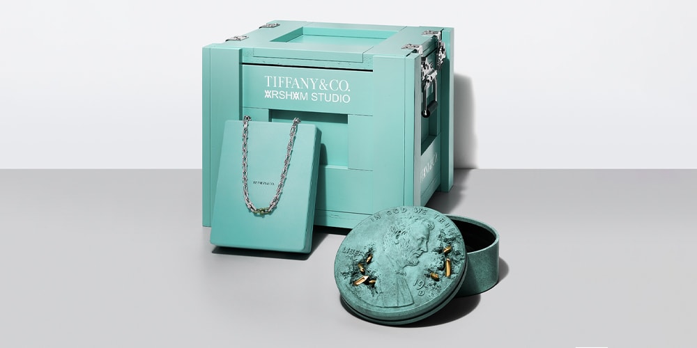 Tiffany & Co. and Daniel Arsham Unveil “The Bronze Eroded Penny Vessel”