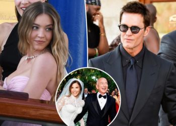 Tom Brady and Sydney Sweeney spotted dancing together at Lauren Sánchez, Jeff Bezos’ over-the-top wedding reception