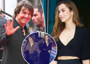 Tom Cruise and Ana de Armas spotted getting dinner at Annabel’s in London